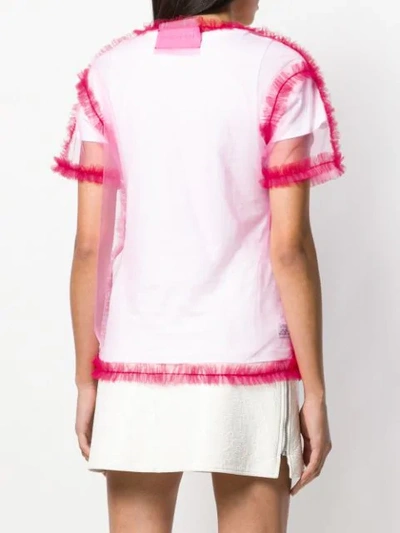 Shop Viktor & Rolf Draw Me A T-shirt In Pink