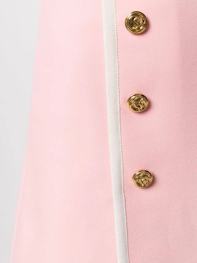 Shop Gucci Baby Rose Skirt In Pink