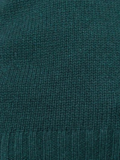 Shop Aragona Cashmere Knit Sweater - Green
