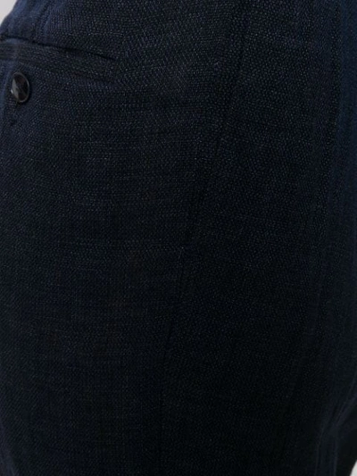 Shop Barena Venezia Tapered Trousers In Blue