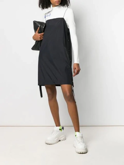 Shop Artica Arbox Short Sleeveless Dress In Black