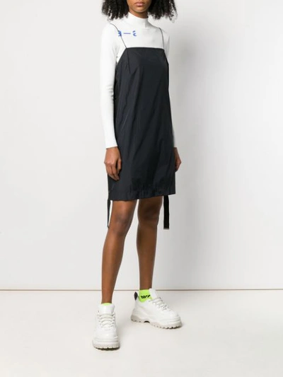 Shop Artica Arbox Short Sleeveless Dress In Black