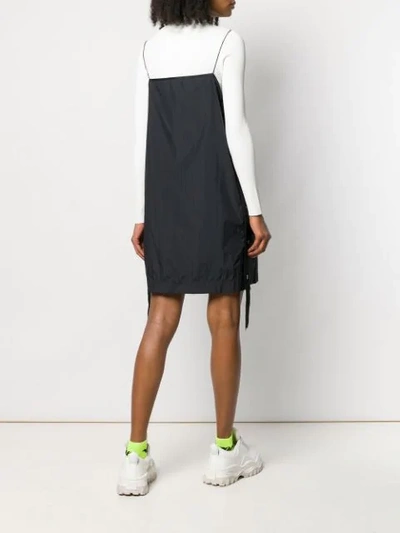 Shop Artica Arbox Short Sleeveless Dress In Black