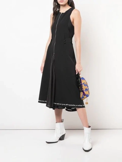 Haculla A-line Midi Dress In Black