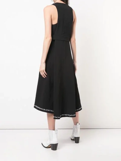 Haculla A-line Midi Dress In Black