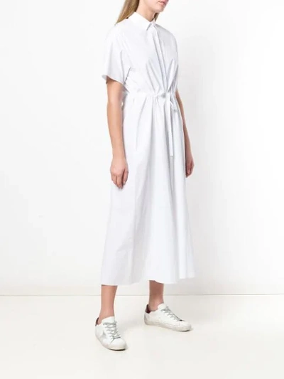 Shop Theory Tuta Shirt Jumpsuit In White