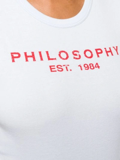 Shop Philosophy Di Lorenzo Serafini Logo Patch T-shirt - Purple