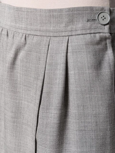 Pre-owned Saint Laurent 1980's Pencil Skirt In Black