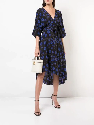 Shop Diane Von Furstenberg Eloise Dress In Black