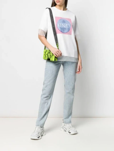 Shop Kenzo Loose Fit Logo T In White