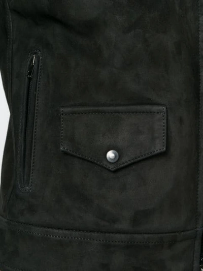 Shop Salvatore Santoro Biker Jacket - Black