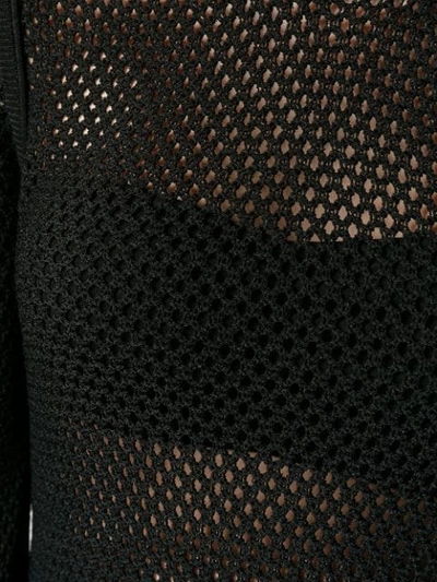 Shop Proenza Schouler Loose Knit Top In Black