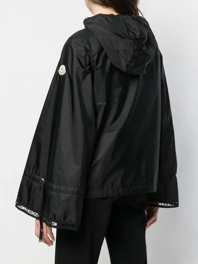 Shop Moncler Hooded Jacket In Black
