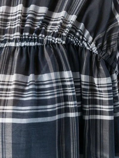 Shop Christian Wijnants Dakira Layered Dress In Grey