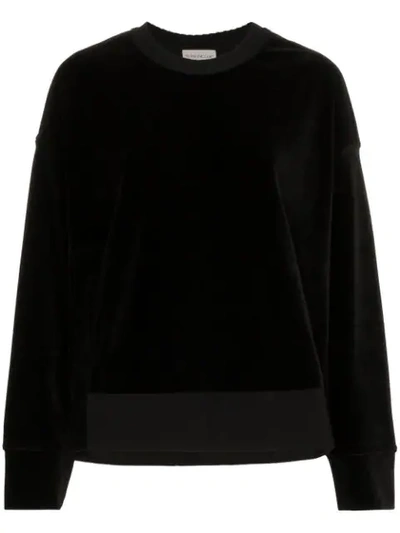 Shop Moncler Maglia Sweatshirt In Black