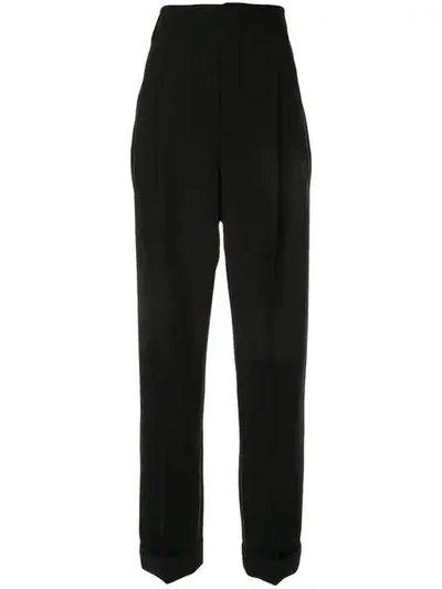 Shop Haider Ackermann Pleated Trousers In Black