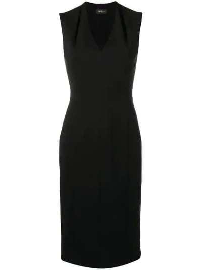Shop Les Copains Sleeveless Dress In 6131 Black