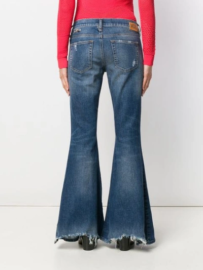 Shop Diesel Bootcut Flared Jeans In Blue