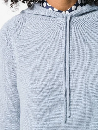 Shop Max Mara 's  Meris Cashmere Hoodie - Blue