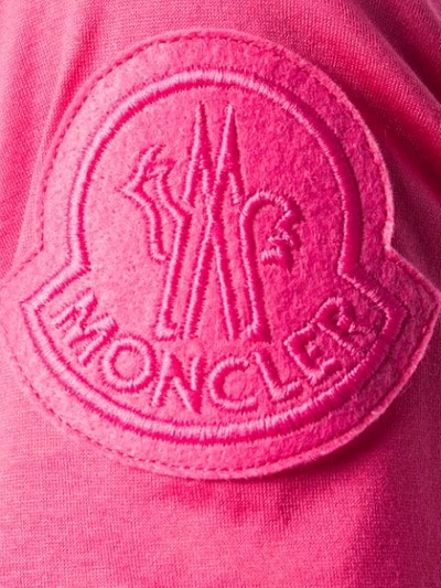MONCLER PLAIN T-SHIRT - 粉色