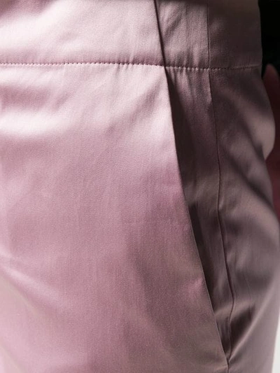 Shop Theory Straight Leg Trousers In Pink