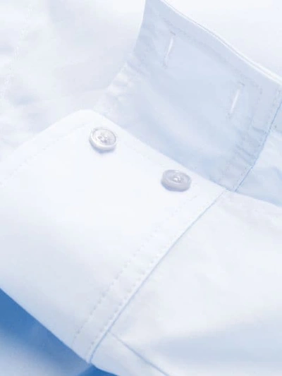 Pinko Embellished Collar Shirt In Blue