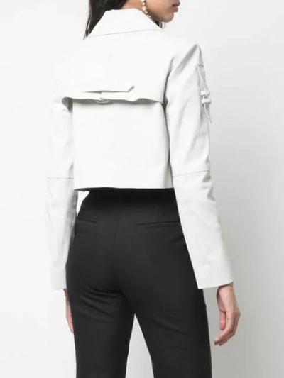 Shop Partow Bailey Jacket In White
