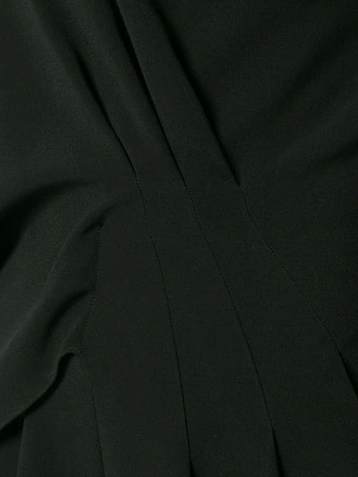 Shop Roland Mouret Asymmetric Jumpsuit In Black