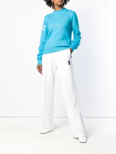 Shop Alyx Crew Neck Sweater In Blue