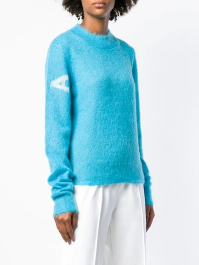 Shop Alyx Crew Neck Sweater In Blue