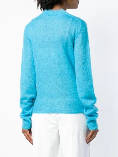 Shop Alyx Crew Neck Sweater In Blue