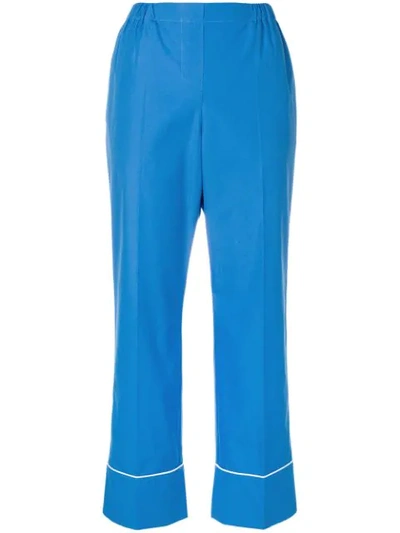 Shop N°21 Cropped Pyjama In Blue