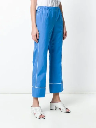 Shop N°21 Cropped Pyjama In Blue