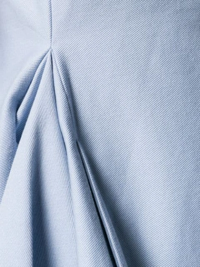 AMBUSH WAVES SLEEVELESS DRESS - 蓝色
