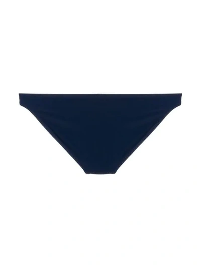 Shop Tory Burch Bikini Bottoms In Blue