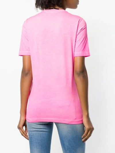 Dsquared2 Printed T In Pink