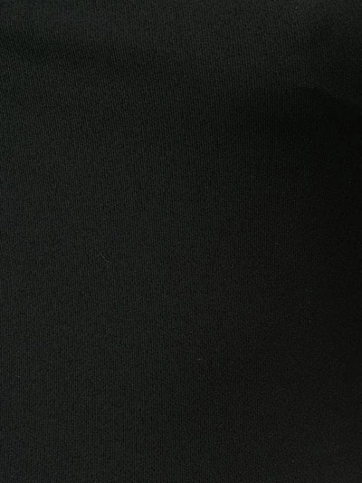 Shop Tom Ford One-shoulder Midi Dress In Lb999 Black