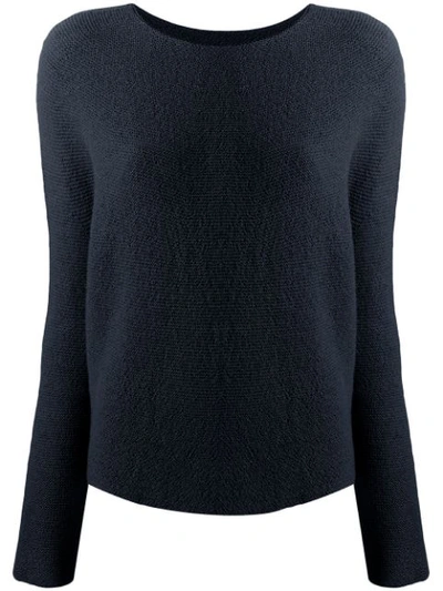 Shop Christian Wijnants Kasima Knitted Top In Blue