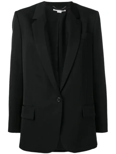 Shop Stella Mccartney Miah Blazer Jacket - Black