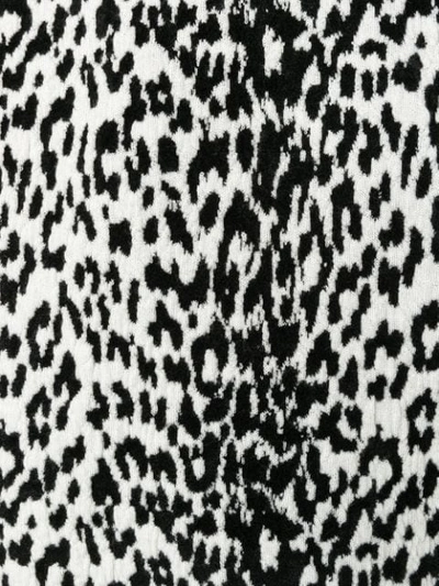 Shop Givenchy Leopard Print Sweatshirt In Black