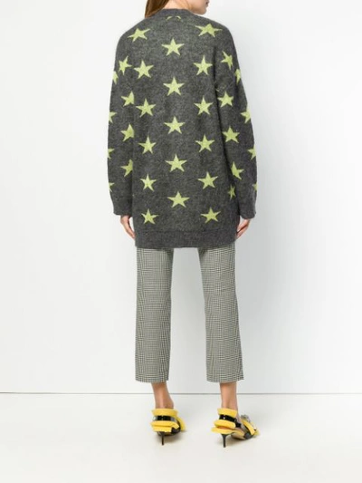 Shop N°21 Oversized Star In Grey