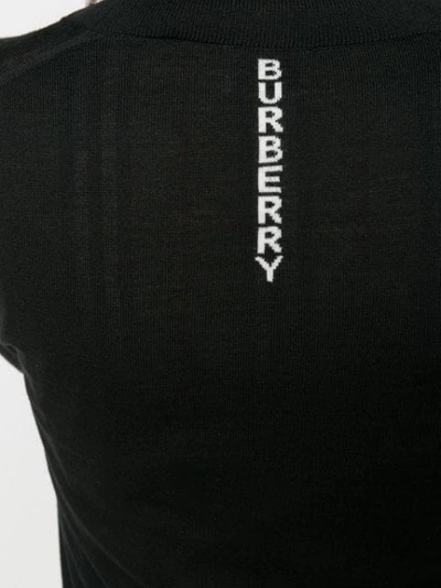 BURBERRY 系扣开衫 - 黑色