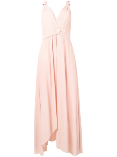 Shop Pinko Classic Cocktail Dress In Pink