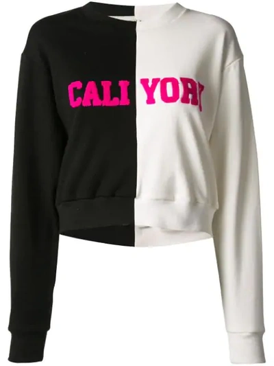 Shop Cynthia Rowley Caliyork Sweatshirt In White