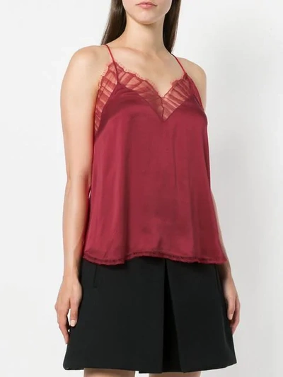 Shop Iro Berwyn Top In Red