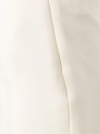Theory Hose Mit Weitem Bein In White