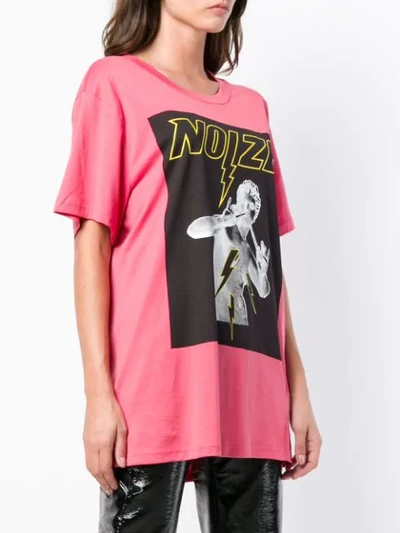 Shop Diesel T-overy T-shirt - Pink