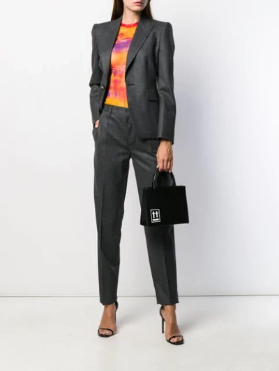 Shop Dsquared2 Two Piece Evening Suit In Grey