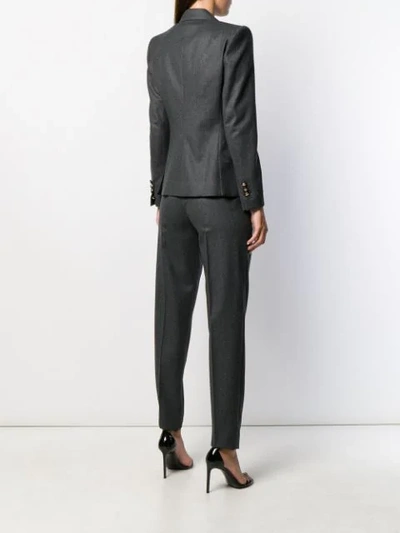 Shop Dsquared2 Two Piece Evening Suit In Grey