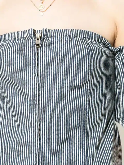 Shop Apiece Apart Striped 'no In Blue